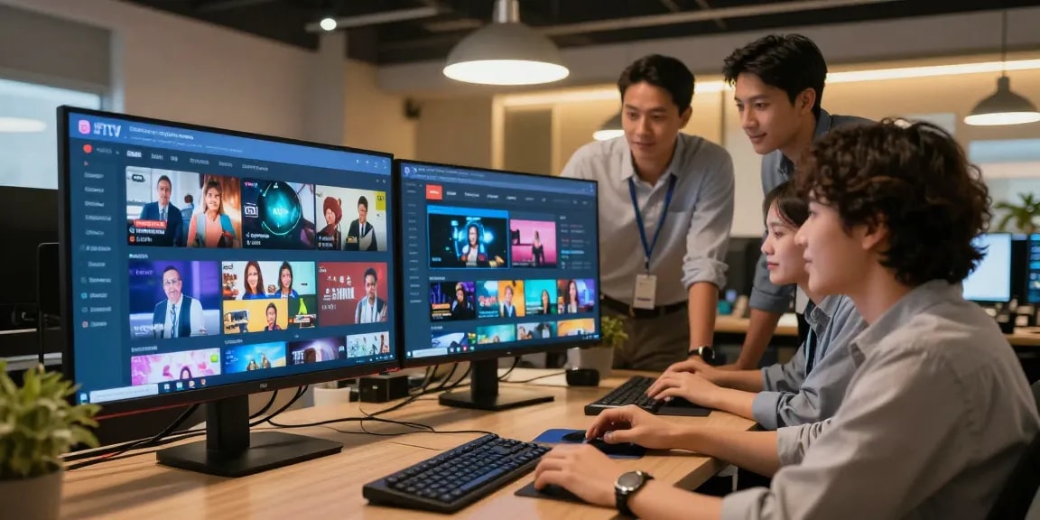 Reliable IPTV services offered by local professional contractors, trusted provider for streaming technology.