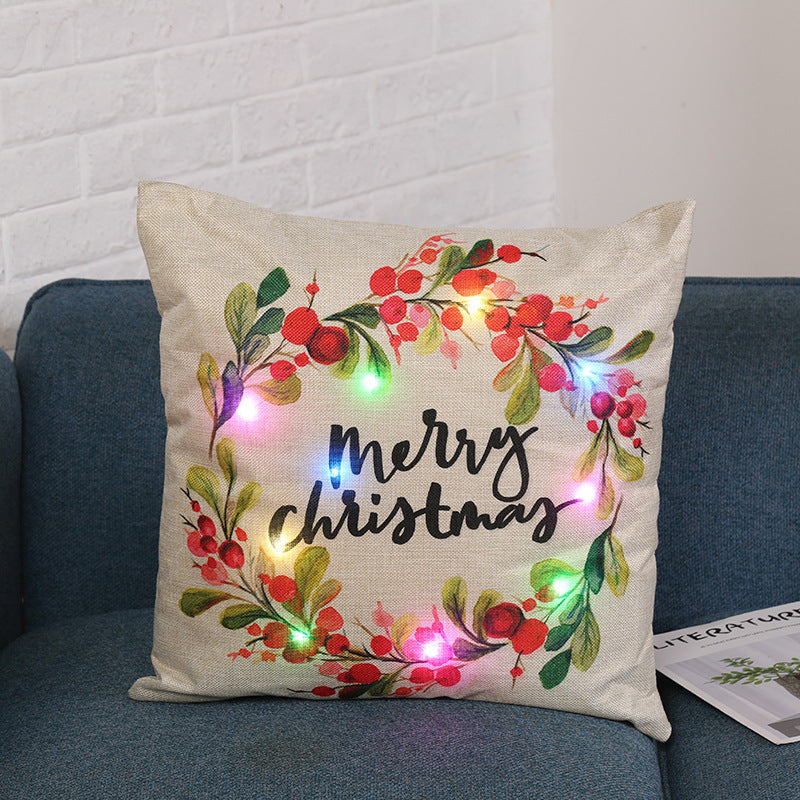 New Christmas Series Cartoon Pillow – Fun and Festive Holiday Cushion