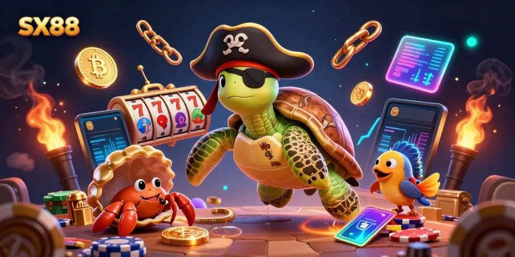 Engage with SX88's thrilling games featuring vibrant characters and dynamic betting elements.
