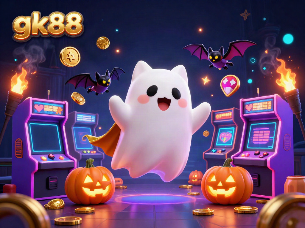 Win big with gk88 in a lavish haunted casino filled with glowing games and friendly characters.