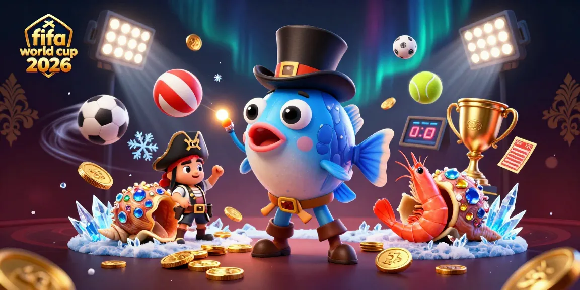Join the excitement of the fifa world cup 2026 as deep-sea creatures engage with sports betting elements.