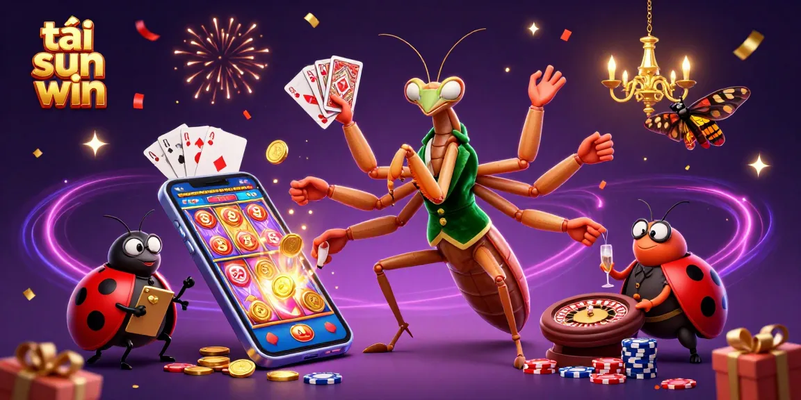 Experience thrilling gameplay with tải sun win as the vibrant casino characters animate excitement in a dynamic scene.